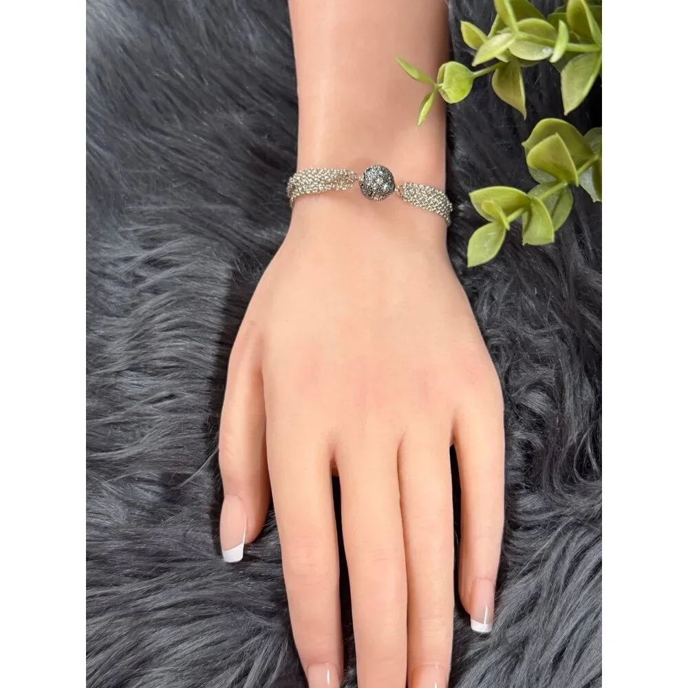 Pandora Multi-Strand Cosmic‎ Star Clip Charm Bracelet